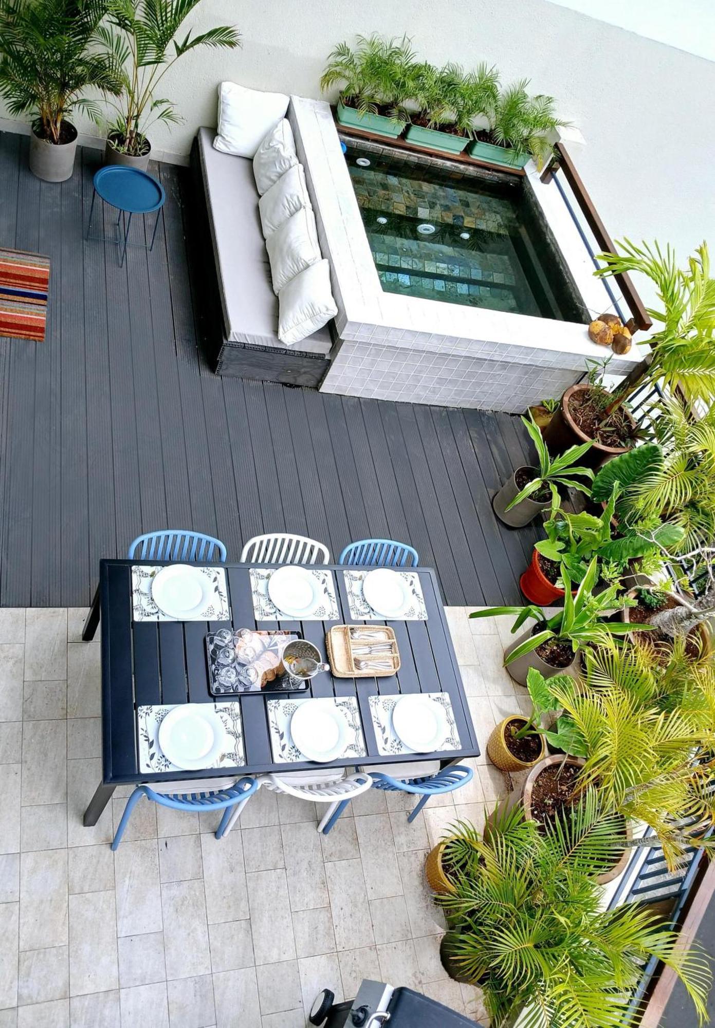 Seaside 3 Suites Penthouse With Pool Gym & Bbq Terrace Cap Malheureux Kültér fotó